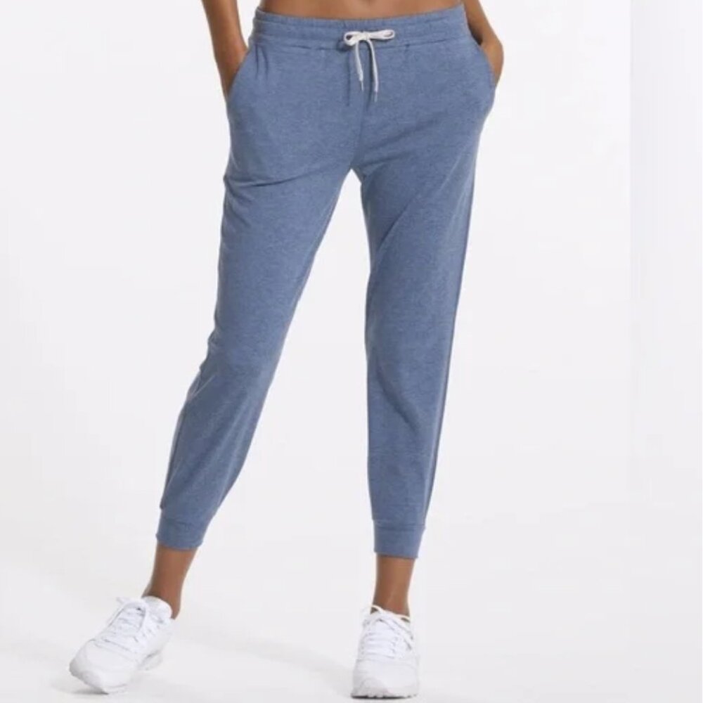 Vuori Dreamknit Stretch Performance Joggers - Large - Light Azure Heather